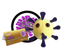 Peluche GIANTmicrobes MERS - Morbido peluche presenta le proteine a punta del virus, ottimo regalo per scienziati, educatori e operatori sanitari, include un biglietto con informazioni fattuali