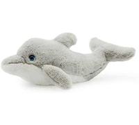 Peluche Giocattolo Morbido e Coccoloso per Bambini Collezione Animali Safari e Animali Marini Peluche, Perfetto per i Bambini Ecofriendly (Delfino)