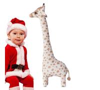 Peluche giraffa di peluche e adorabili giocattoli giraffa per bambini e adulti | Design abbracciabile, materiale premium, ideale come regalo, decorazione della camera da o della camera dei