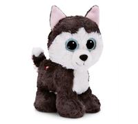 Peluche GLUBSCHIS Husky Barkley 15cm grigio - Simpatico peluchetto con imbottitura morbida per giochi e coccole, perfetto come idea regalo per bambini e adulti