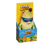 Bandai - Stumble Guys - Super Banana - Grande peluche colorato 30 cm - Peluche videogioco Stumble Guys - Peluche Banana da collezione - Giocattolo per bambini 2 anni in + - PMS7208A