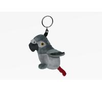 Peluche Grigio Pappagallo Portachiavi 1017288
