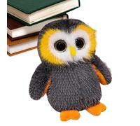 Peluche gufo,burattino gufo - Simpatico animale di peluche con gufo di peluche dagli occhi grandi | Piccoli animali di peluche, gufi giocattolo per la casa, la famiglia, gli amici, il sonno, vari fes