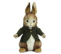 Peluche Hansa coniglietto in giacca da 28 cm di altezza, realistico e carino