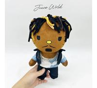 Peluche Hello Kitty juice world Music Mtv Orsacchiotto Morbido in Cotone 25Cm