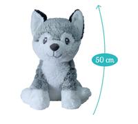 PELUCHE HUSKY KODI MORBIDO PUPAZZO 50 CM - 16607