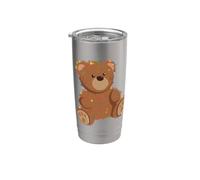 Peluche I Cute Teddy Bear Bicchiere termico in acciaio inox doppia parete