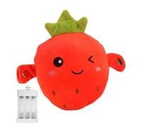 Peluche interattivo | Giocattoli educativi genitore-figlio sensibili al tocco - Giocattoli di frutta ripieni di canto, per bambini, ragazzi, ragazze, fidanzate, soggiorno, scuola, feste, viaggi