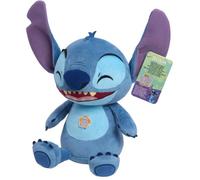 Just Play Peluche musicale Disney Crack Me Up di Stitch, peluche da 28 cm, gioca