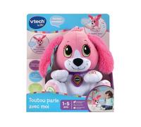 Peluche interattivo VTech Doggie Talk to Me rosa per bambini