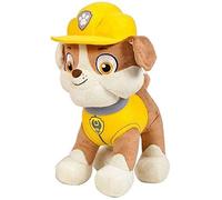 Peluche ispirato alla serie TV Paw Patrol, 1 peluche per bambini, regalo adatto a bambini e bambine, 19 cm (Rubble)