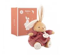 Kaloo Coniglio Musicale 17 cm, Morbidissimo Peluche per Bambini, Tenero Compagno Fin dalla Nascita, Misura Ottime per Le manine, Regalo di Nascita, K214010