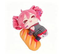 Peluche Kasane Teto, simpatico cuscino imbottito con personaggio anime, morbido peluche virtuale a forma di personaggio musicale, ideale for decorare la casa, regali for adulti, ragazze e ragazzi.(E)