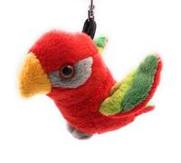 Peluche/Kashani/Stoffa Animale Portachiavi Tucano Sapechtvogel Nero 13 CM