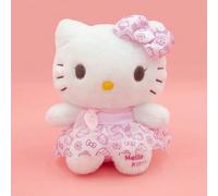 Peluche Kawaii Sanrio Hello Kitty, bambola di peluche a forma di gatto KT, cuscino, regalo di compleanno per bambini, decorazione per la casa, grande pupazzo di peluche fratello maggiore, seduto, morb