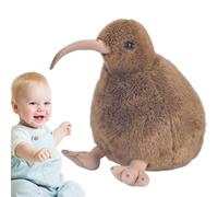 Peluche kiwi - morbido e soffice giocattolo per uccelli, di alta qualità, realistico e dettagliato, bambola rilassante e avvolgente | Affidabile come decorazione per la cameretta dei bambini, come G