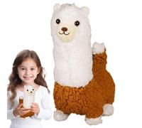 Peluche Lama - Cuscino Elettrico Carino Di Alpaca Con Suoni | Peluche Bambina Per Camera Dei Piccoli, Compagno Di Nanna E Viaggi In Auto