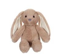 Peluche Lapin Trendy Bunny - GIPSY TOYS - Marron, 28 cm