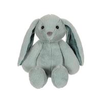 Peluche Lapin Trendy Bunny - GIPSY TOYS - Vert d'Eau, 28 cm