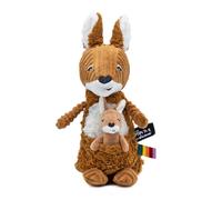 Peluche Les Ptipotos canguro mamma con il suo cucciolo