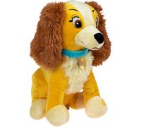 PELUCHE LILLY E IL VAGABONDO CON SUONO DISNEY MORBIDO PUPAZZO 20 CM INTERATTIVO