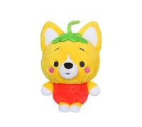 Peluche Little Corgi Cuties - GIPSY TOYS - 20 cm - Fraise