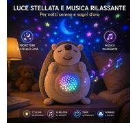 Peluche Luce Notturna LED Giochi Neonato Bambini Doudou Proiettore Stelle