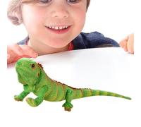Peluche lucertola Giocattoli di peluche lucertola iguana realistici | Cuscino cuscino Wilde Life Creatures Cartoon, regalo di compleanno per bambini