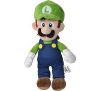 Simba- Mario peluche Luigi, 109231011, 0 mesi, morbido personaggio del famoso gioco, adatto dai primi mesi di vita