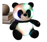 Peluche luminoso a forma di panda, giocattolo Panda e brillante per il tramonto, di conforto da coccolare a forma di animale, per camera da , divano, compleanno, Natale, regalo