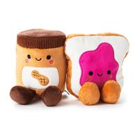 Peluche magnetici Hallmark Better Together da 5"" (burro d'arachidi e gelatina), regali per Natale, anniversario e San Valentino.