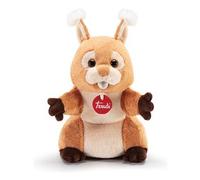 Peluche Marionetta Scoiattolo (15x25x16cm) PUPPETS Marrone e Beige 29625