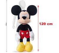 PELUCHE MICKEY MOUSE GIGANTE DISNEY TOPOLINO SIMBA PUPAZZO 120 CM - 6315874210