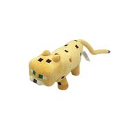 Peluche Minecraft per bambini, 45 cm, gatto giallo dalla testa alla coda