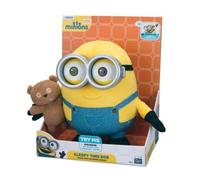 PELUCHE MINIONS BOB 30 CM SONORO MUSICALE ABBRACCIA E PARLA ORIGINALE