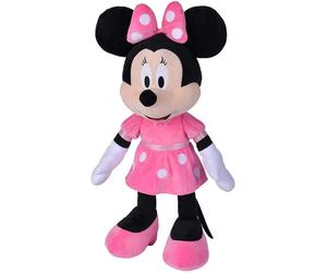 Peluche Minnie Morbido 60 cm con Abito Rosa a Pois Bianchi Disney Simba