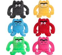 Peluche Mostro Dei Colori, Risorse Emotive Per Bambini, Set Di 6 Peluche Mostriciattoli Blu Triste E Giallo Felice, Idea Regalo Decorativa Per Compleanni E Feste Per Bambini 3+, Ragazzi E Adulti.