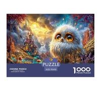 Peluche mostro Puzzle Impossibili 1000Pcs Foresta Luminosa Decorazione Per La Casa. Rilassamento E Intelligence Per Adulti E Bambini Da 12 Anni 70x50cm/1000pcs