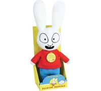 Peluche Musicale Jemini Simon 30 cm - Premi la Pancia per Ascoltare la Melodia