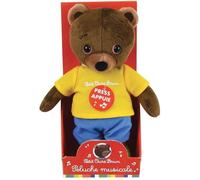 Peluche musicale MARRONE PICCOLO ORSO - 22 cm