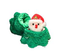 Peluche Natalizio - Decorazioni Festive Babbo Natale Albero di Natale - Bambola Peluche Decorativa Santa Claus - per Camera Soggiorno Scuola Appartamento Auto Hotel Inverno Vacanza