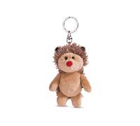 NICI Riccio Hetch Hogan 10cm Marrone-Dolcissimo Ciondolo sostenibile a Forma di Animale con Anello per cordini e Portachiavi, 49141