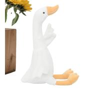 Peluche Oca Cuscino Morbido e per Abbracci e Decorazione delle Feste | Giocattolo di Peluche a Forma di Oca Per la Cameretta dei Bambini e Culla Scrivania Casa Festa del Compleanno Mamma e