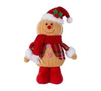 Peluche Omino di pan di, Peluche Omino di pan di,imbottito in peluche di di | Gingy di di per la decorazione natalizia del compleanno dei bambini