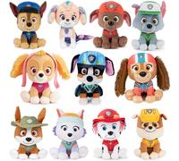 Peluche Originale Paw Patrol 100% Autentico, Tracker Chase Marshall Skye Everest, Grande Bambola del Film 3, Regalo di Compleanno e Natale