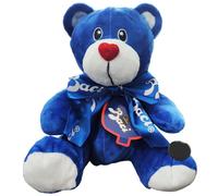 PELUCHE ORSETTO BLU CON BACI PERUGINA 100 GR