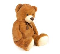 Peluche Orso Marrone 130cm. con Fiocco