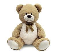 Peluche Orso Seduto 55cm Bicolore - Imbottitura Eco