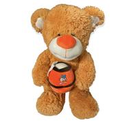 Peluche Orso seduto con barattolo miele Cm. 42