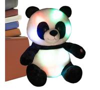 Peluche Panda Illuminato - Peluche Morbido E Luminoso, Simpatico Panda Coccolone, Compagno Di Gioco Per La Camera Dei Bambini Con Delicate A LED | Uso Per La Casa Del Divano Per Co